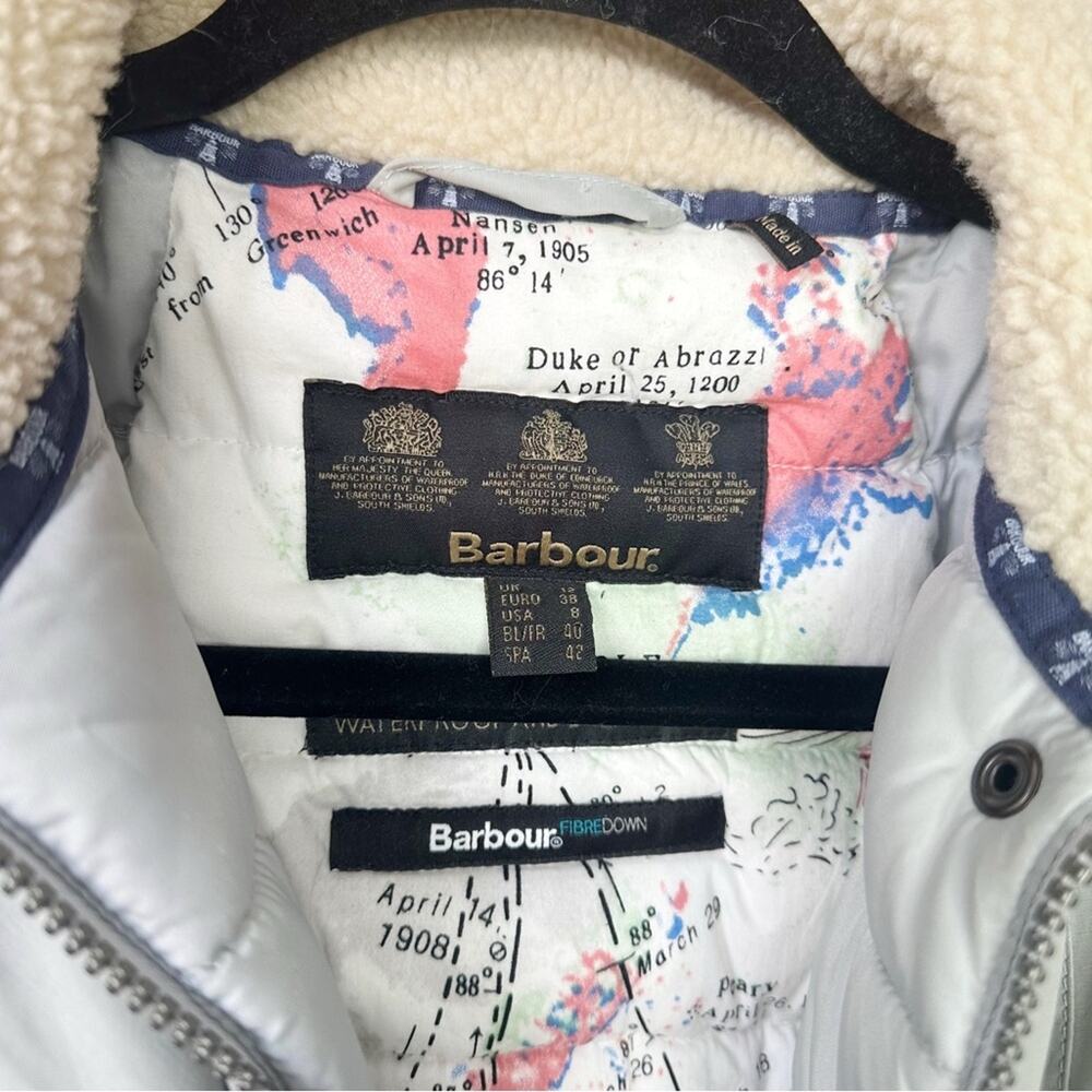 Barbour Women's Size 8 Kirkby Puffer Coat - Picture 2 of 6